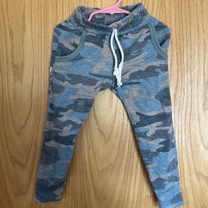 Childhoods Clothing Faded Camo jogger